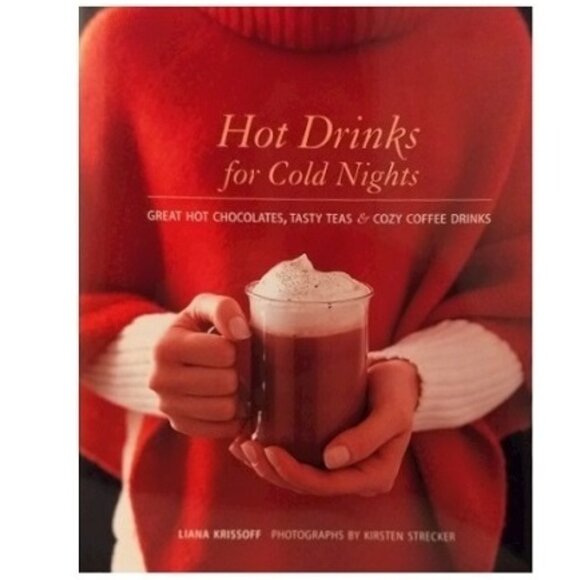 Hot Drinks for Cold Nights (small HB+Cover) Recipe Book Includes Snack Recipes - Picture 1 of 5